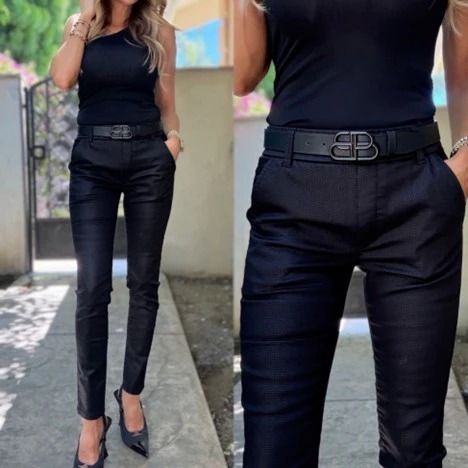 Bevy Flog - Dafna Black Pant